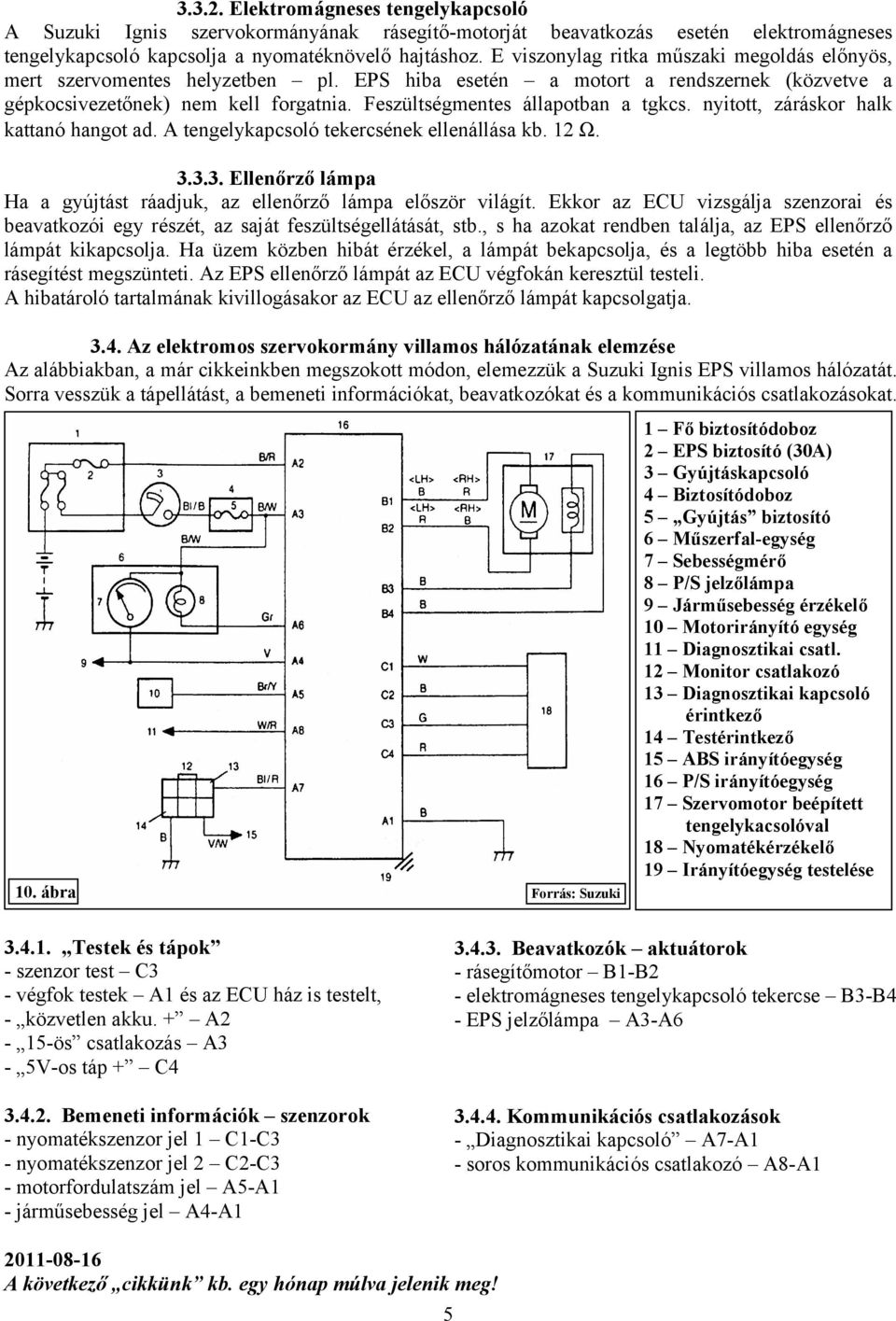 7.1. Elektromechanikus szervokormányok (Első rész bevezető és a Suzuki  Ignis EMPS) - PDF Free Download