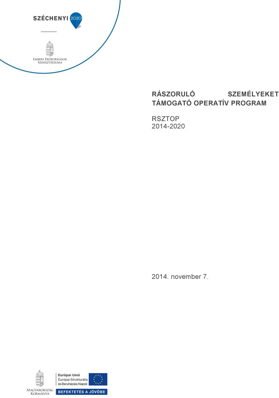OPERATÍV PROGRAM