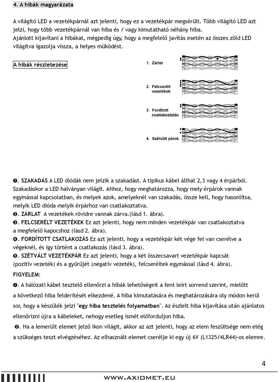 AC feszültség detektor / Zseblámpa. Model TESTER-MS6811. Használati  útmutató - PDF Ingyenes letöltés