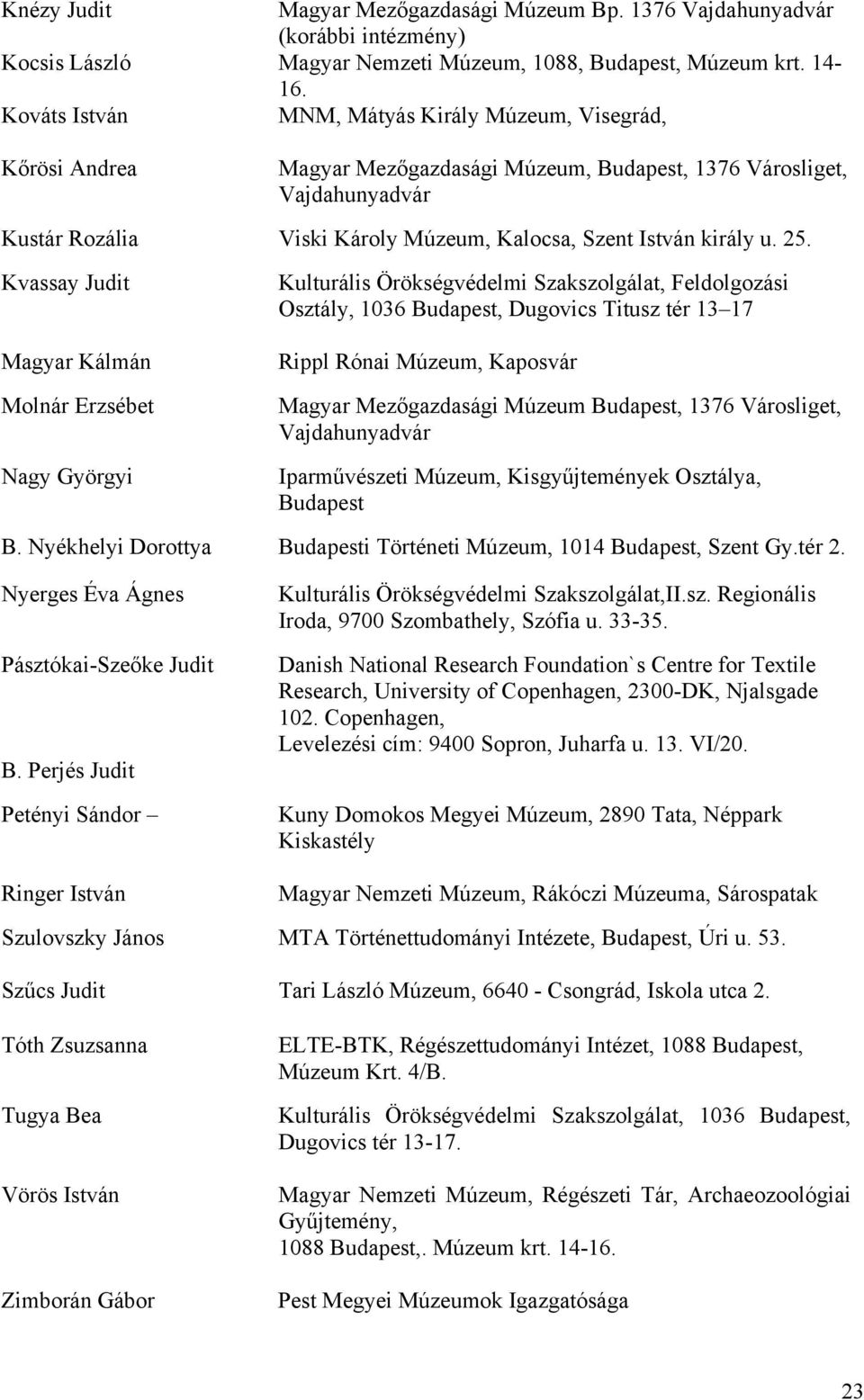 király u. 25.