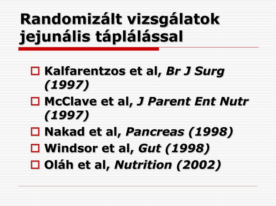 J Parent Ent Nutr (1997) Nakad et al, Pancreas