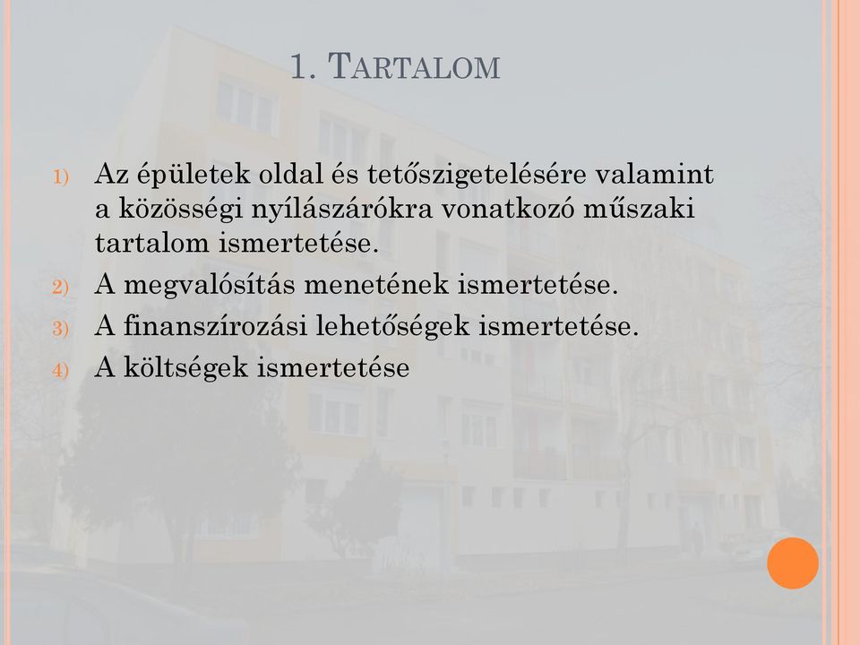 tartalom ismertetése.