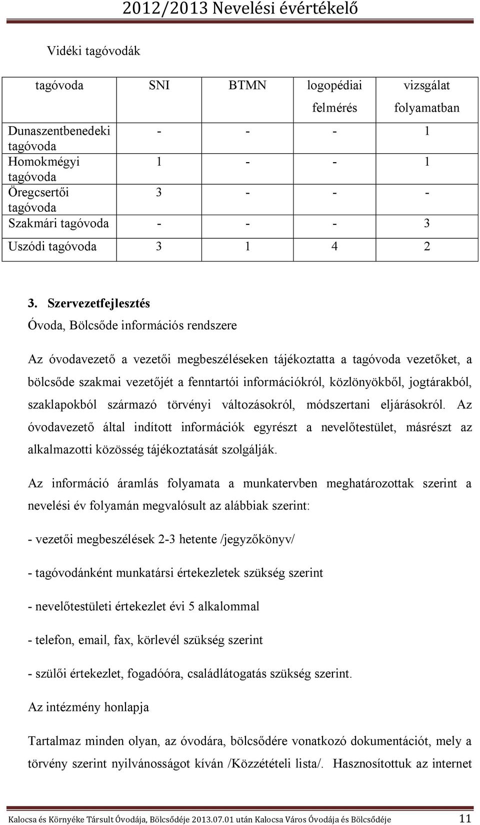 jogtárakból, szaklapokból származó törvényi változásokról, módszertani eljárásokról.