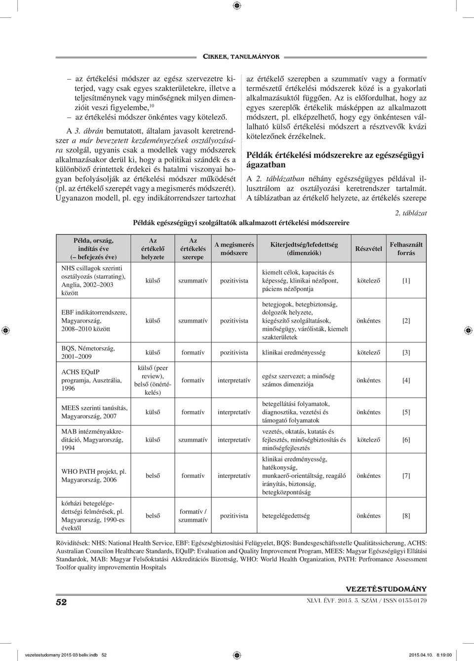 ábrán bemutatott, általam javasolt keretrendszer a már bevezetett kezdeményezések osztályozására szolgál, ugyanis csak a modellek vagy módszerek alkalmazásakor derül ki, hogy a politikai szándék és a