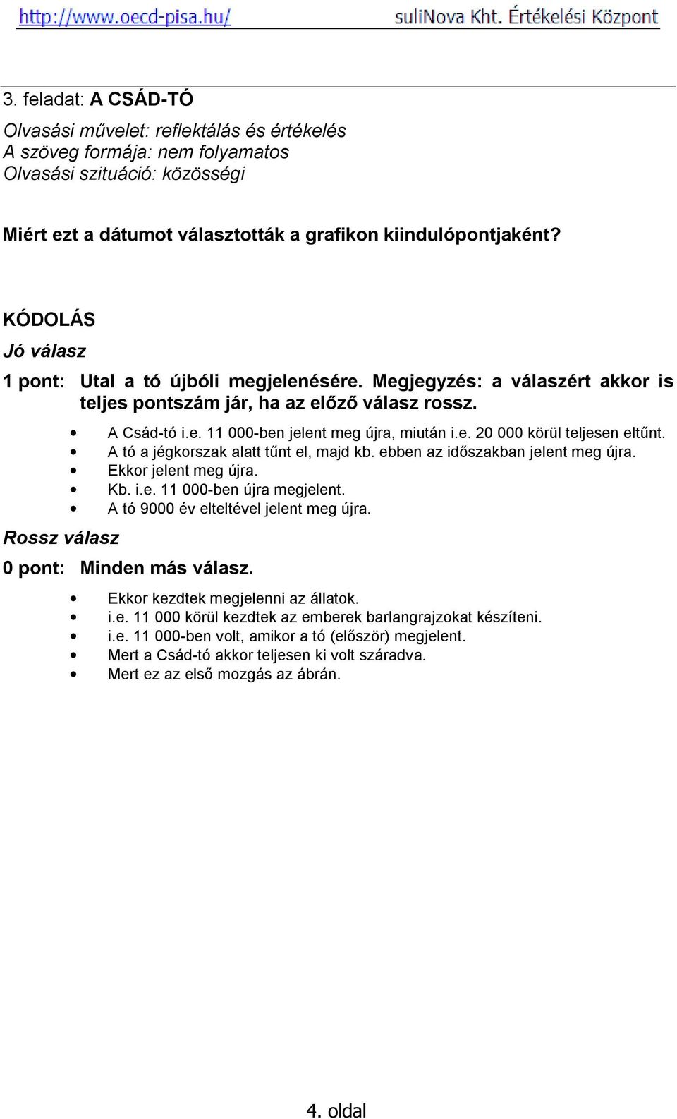 A tó a jégkorszak alatt tűnt el, majd kb. ebben az időszakban jelent meg újra. Ekkor jelent meg újra. Kb. i.e. 11 000-ben újra megjelent. A tó 9000 év elteltével jelent meg újra.