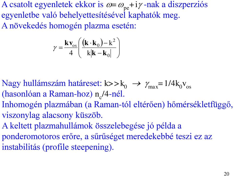 Raman-hz) n c /4-nél.