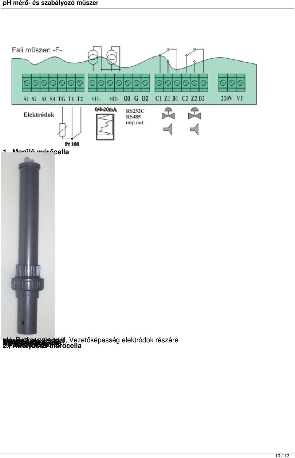 elektróddal 40mm 63mm Vezetőképesség elektródok részére