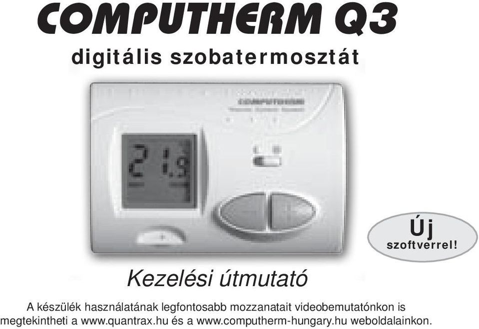 COMPUTHERM Q3 digitális szobatermosztát - PDF Ingyenes letöltés