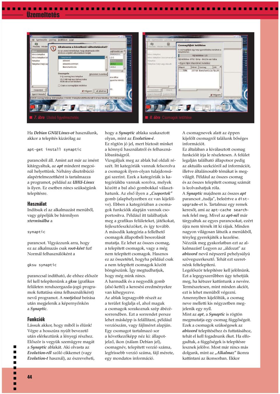Synaptic, a csomagtelepítõk gyöngye. Üzemeltetés - PDF Free Download