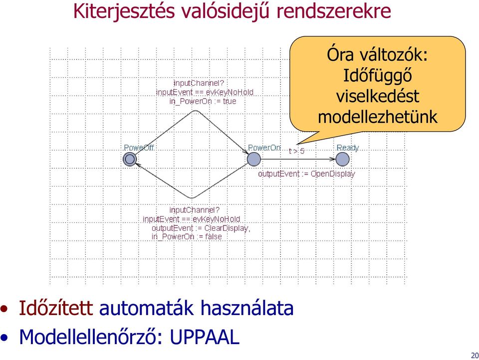 viselkedést modellezhetünk