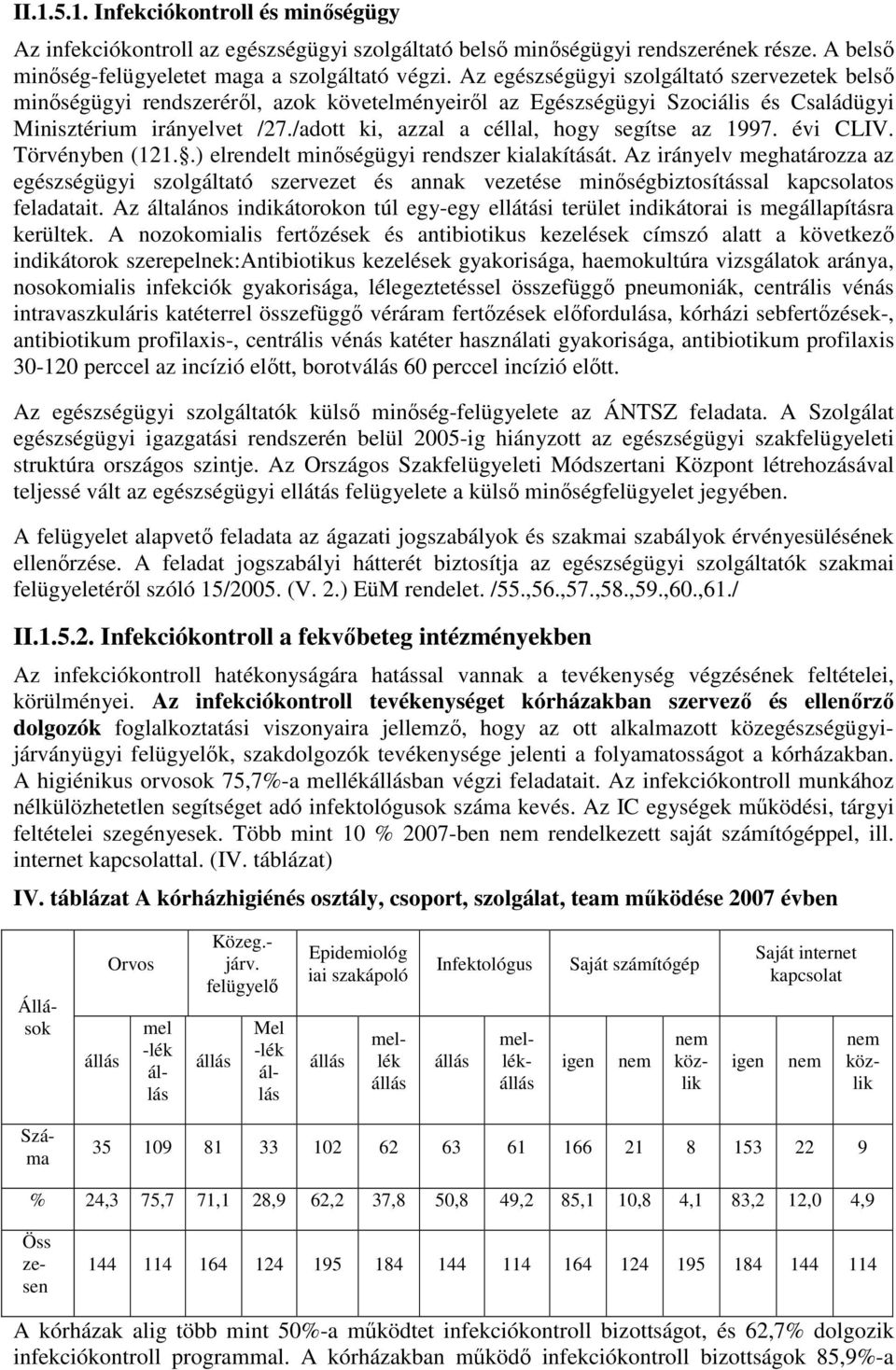 /adott ki, azzal a céllal, hogy segítse az 1997. évi CLIV. Törvényben (121..) elrendelt minőségügyi rendszer kialakítását.