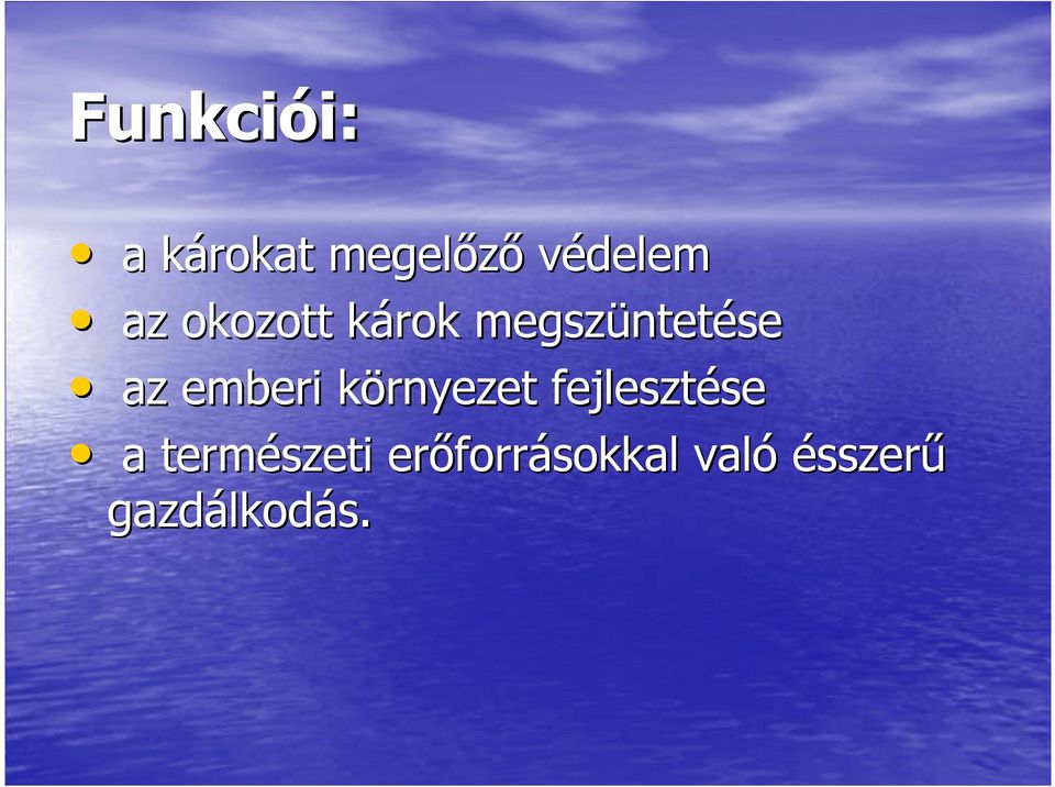 emberi környezet fejlesztése a