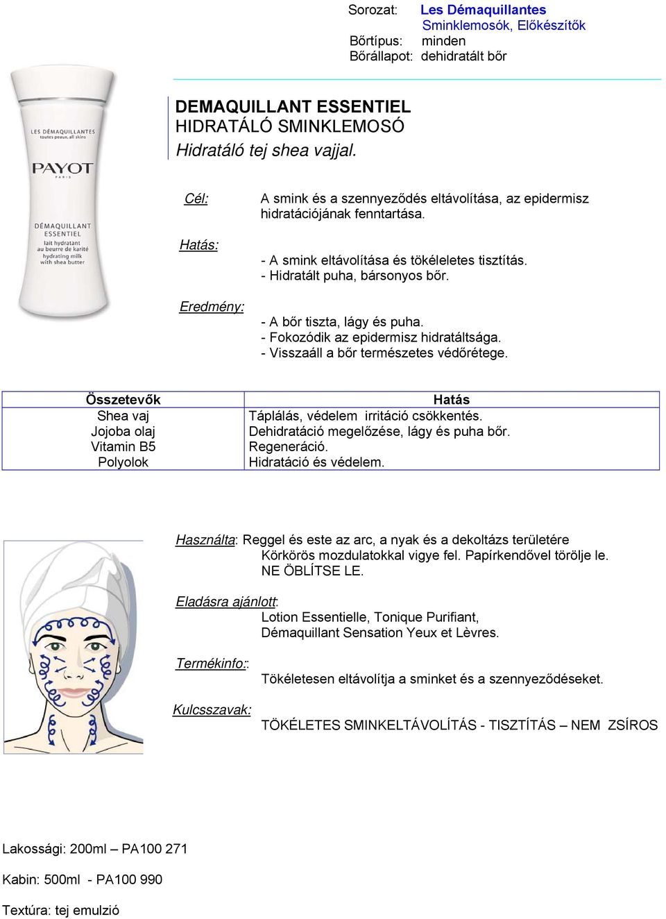 - Fokozódik az epidermisz hidratáltsága. - Visszaáll a bőr természetes védőrétege. Shea vaj Jojoba olaj Vitamin B5 Polyolok Táplálás, védelem irritáció csökkentés.