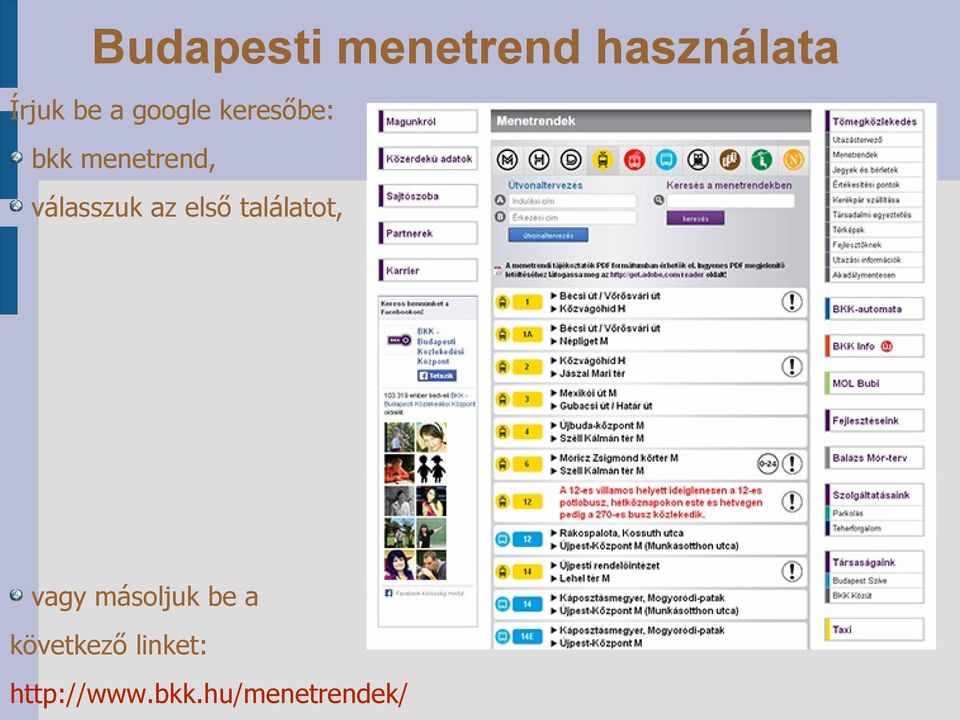 az első találatot, vagy másoljuk be a