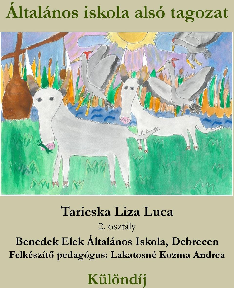 osztály Benedek Elek Általános