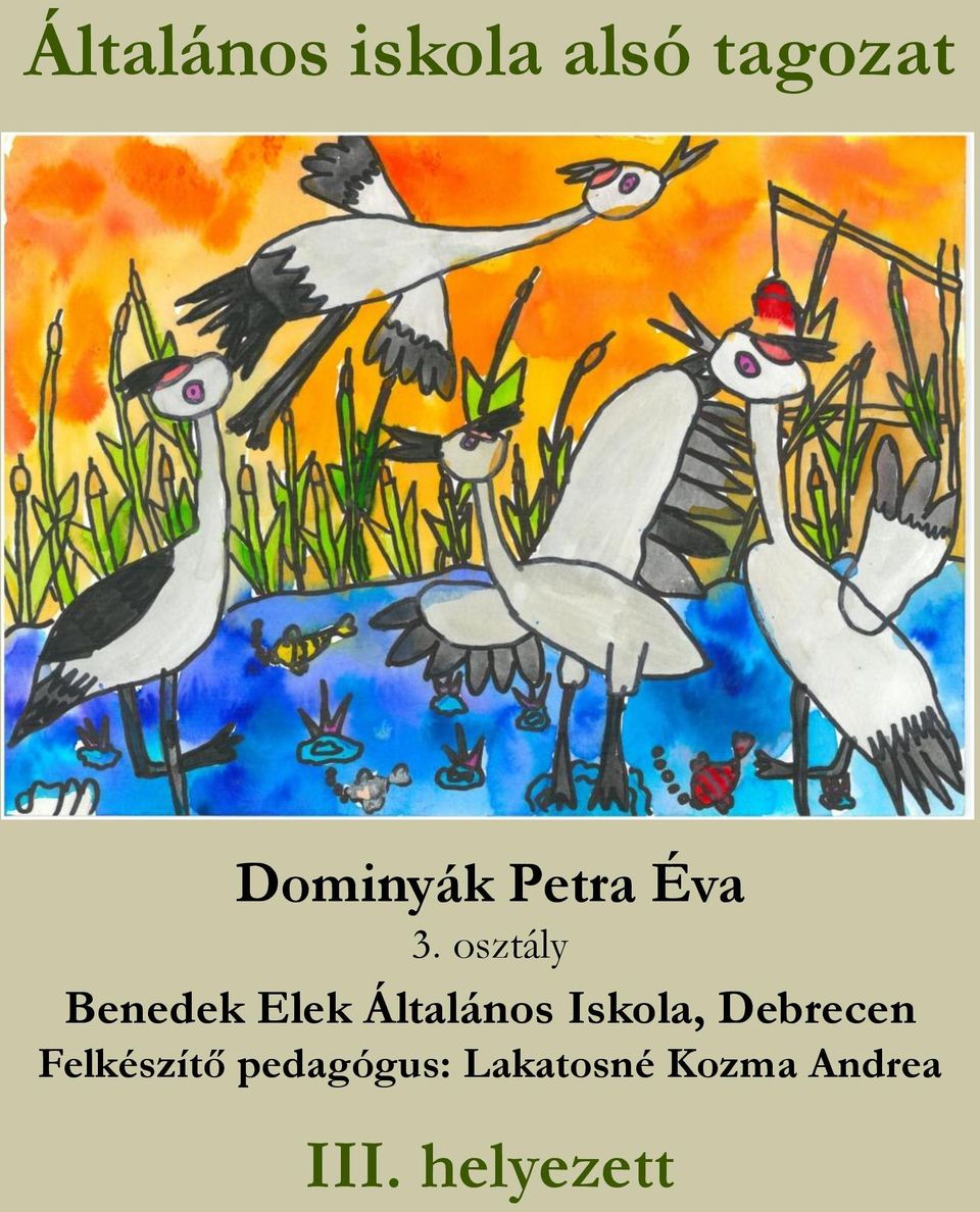 osztály Benedek Elek Általános Iskola,