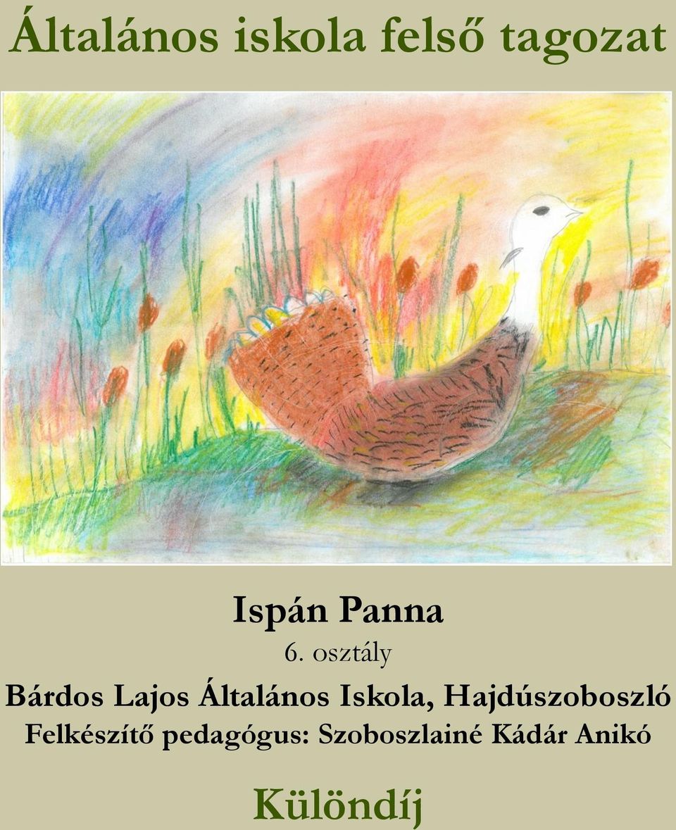 osztály Bárdos Lajos Általános