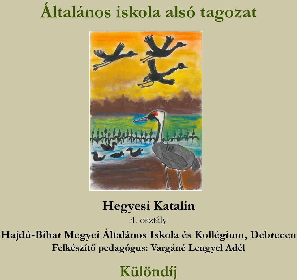 osztály Hajdú-Bihar Megyei Általános
