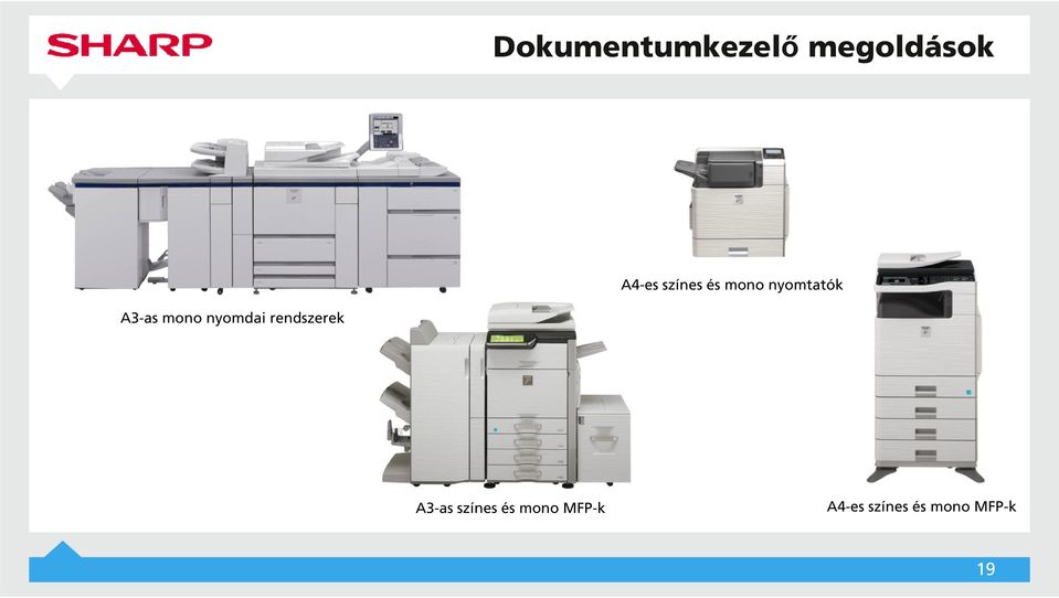 nyomdai rendszerek A3-as színes és