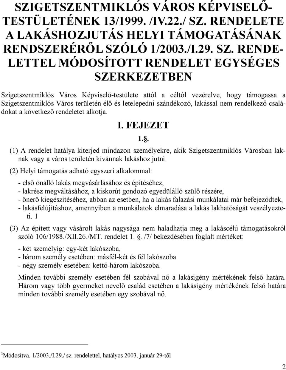 LÓ 1/2003./I.29. SZ.