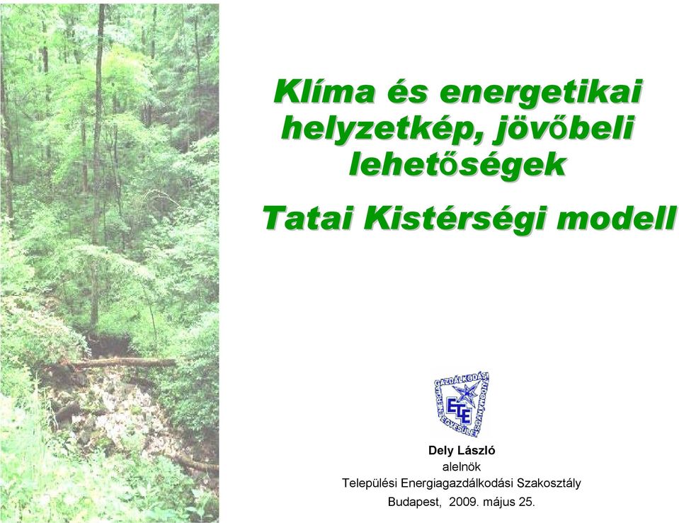 Dely László alelnök Települési