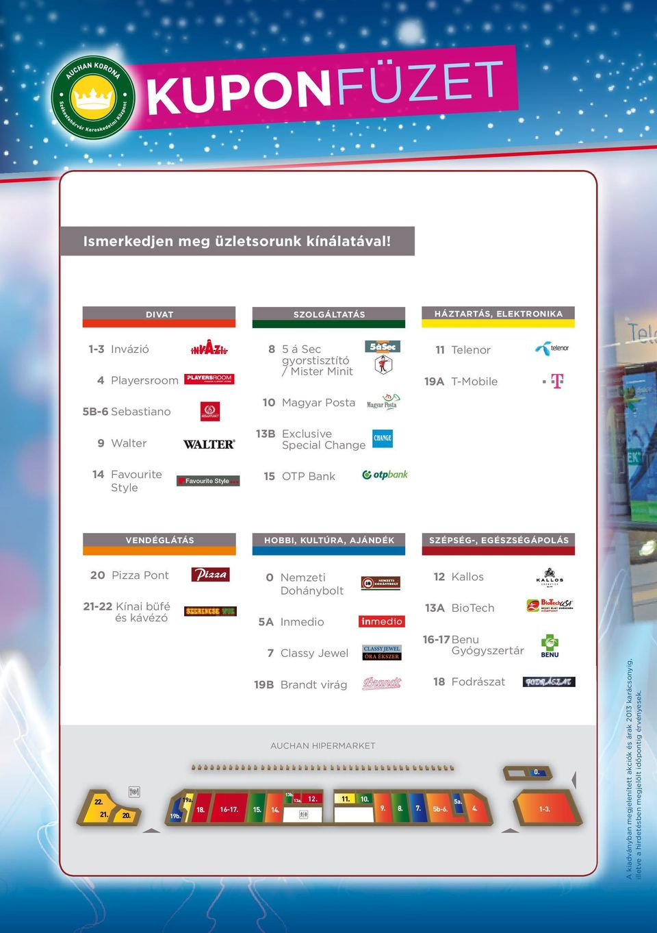 ü zl e t s o ha n k A k A 2013 tél /AuchanUzletsor - PDF Ingyenes letöltés
