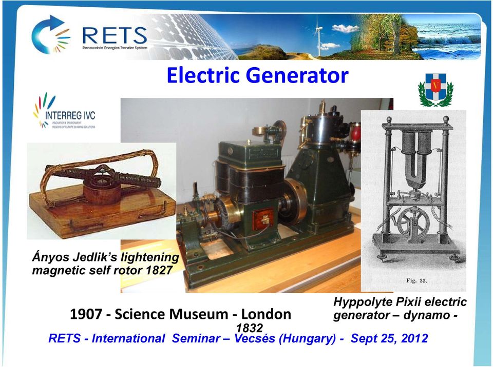 1907 Science Museum London generator dynamo - 1832