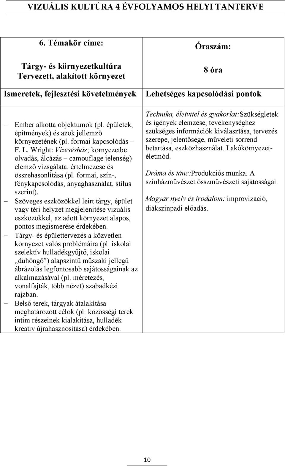 Szöveges eszközökkel leírt tárgy, épület vagy téri helyzet megjelenítése vizuális eszközökkel, az adott környezet alapos, pontos megismerése érdekében.
