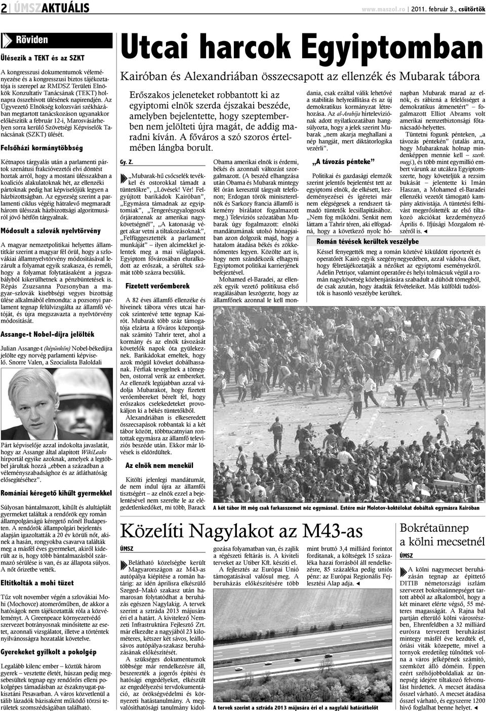 holnapra összehívott ülésének napirendjén.