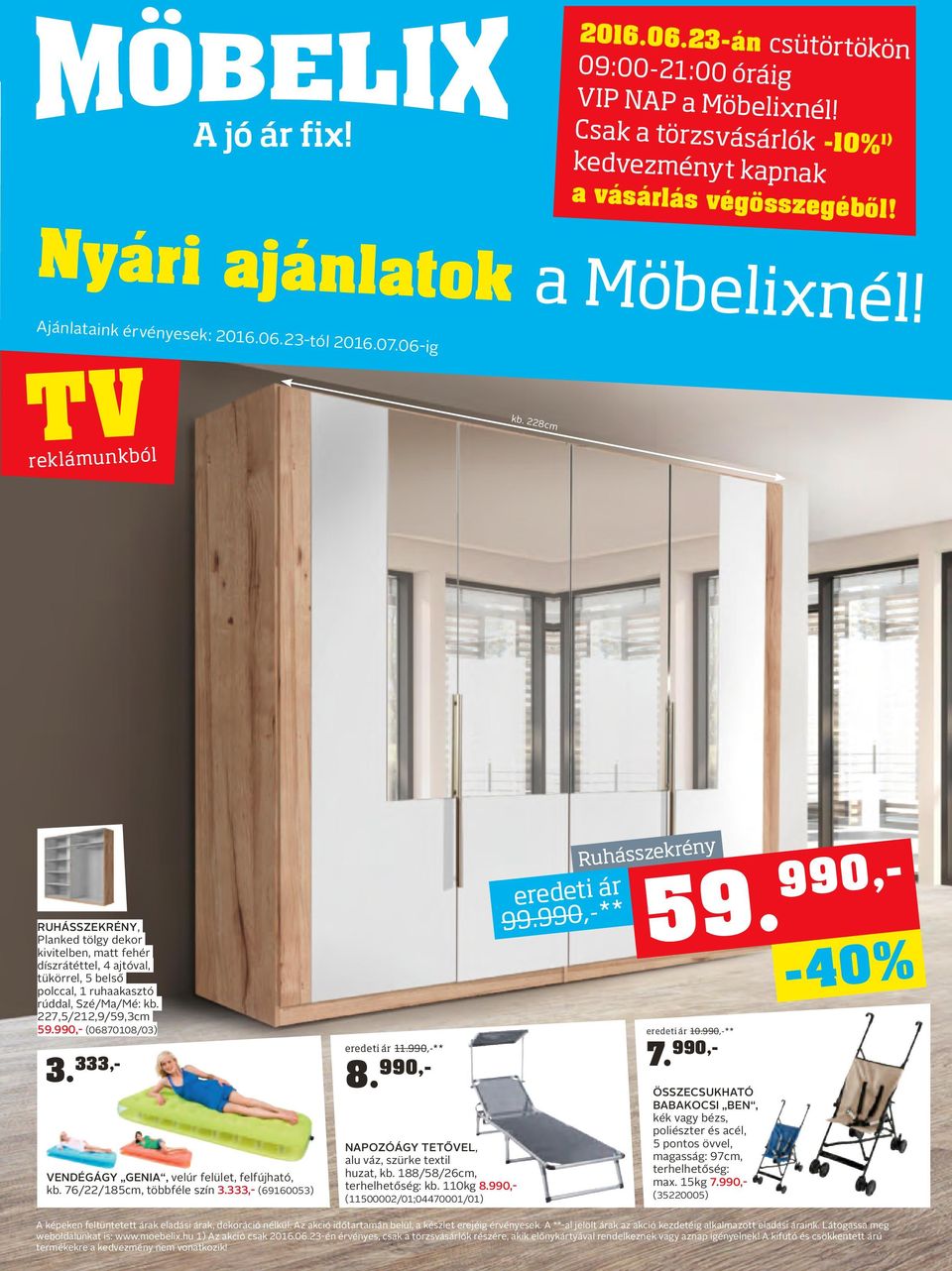 a vásárlás végösszegéből! Nyári ajánlatok a Möbelixnél! kb. 228cm - PDF  Ingyenes letöltés