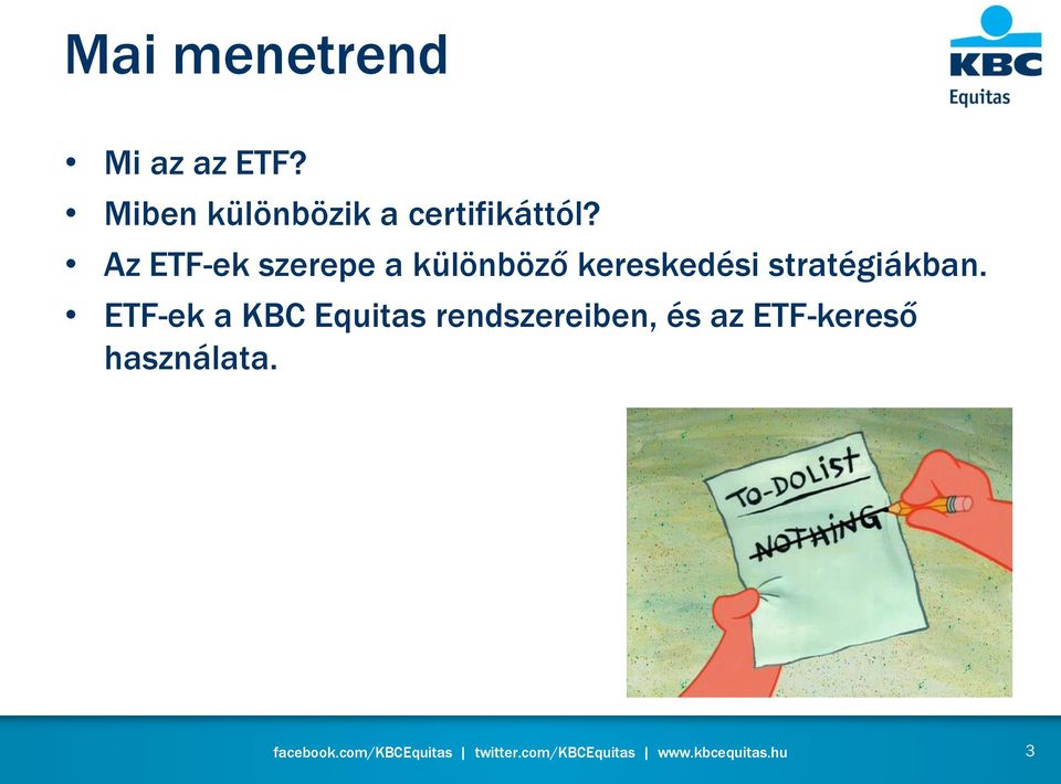 Az ETF-ek szerepe a különböző kereskedési