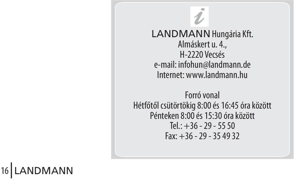 landmann.