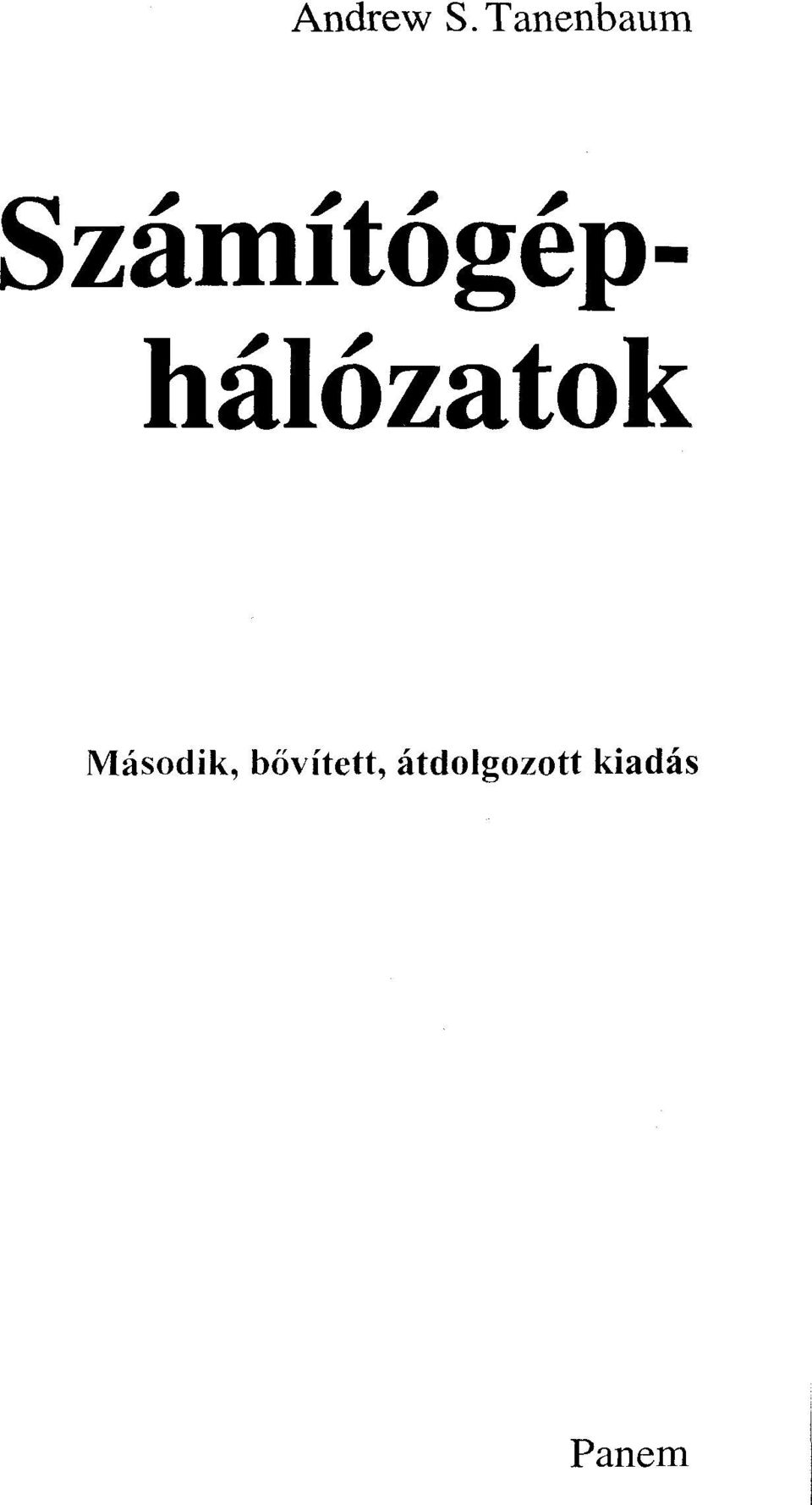 Számítógéphálózatok