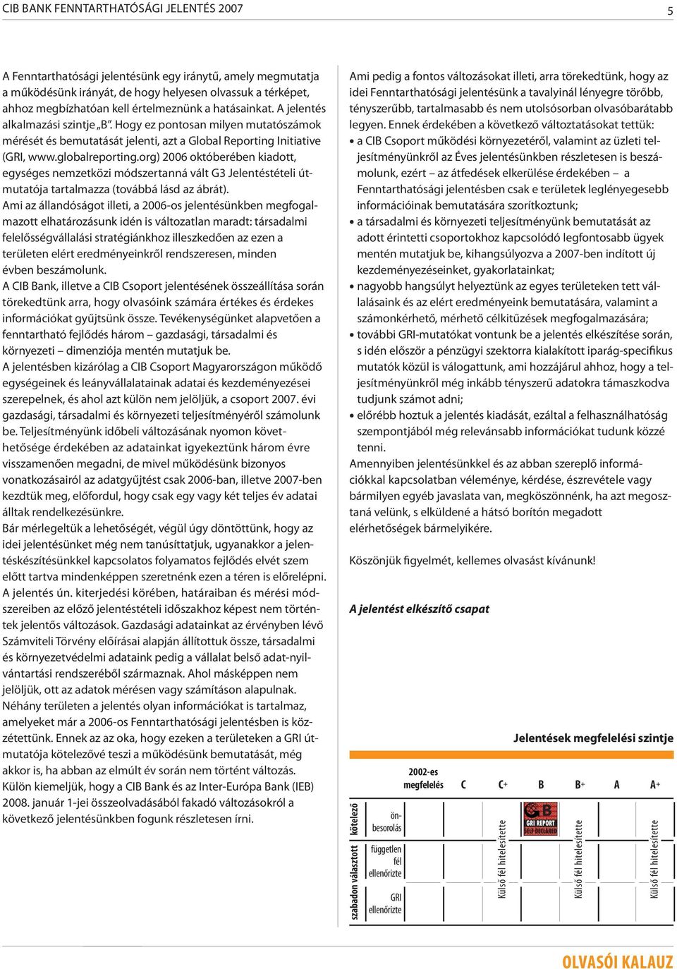 org) 2006 októberében kiadott, egységes nemzetközi módszertanná vált G3 Jelentéstételi útmutatója tartalmazza (továbbá lásd az ábrát).