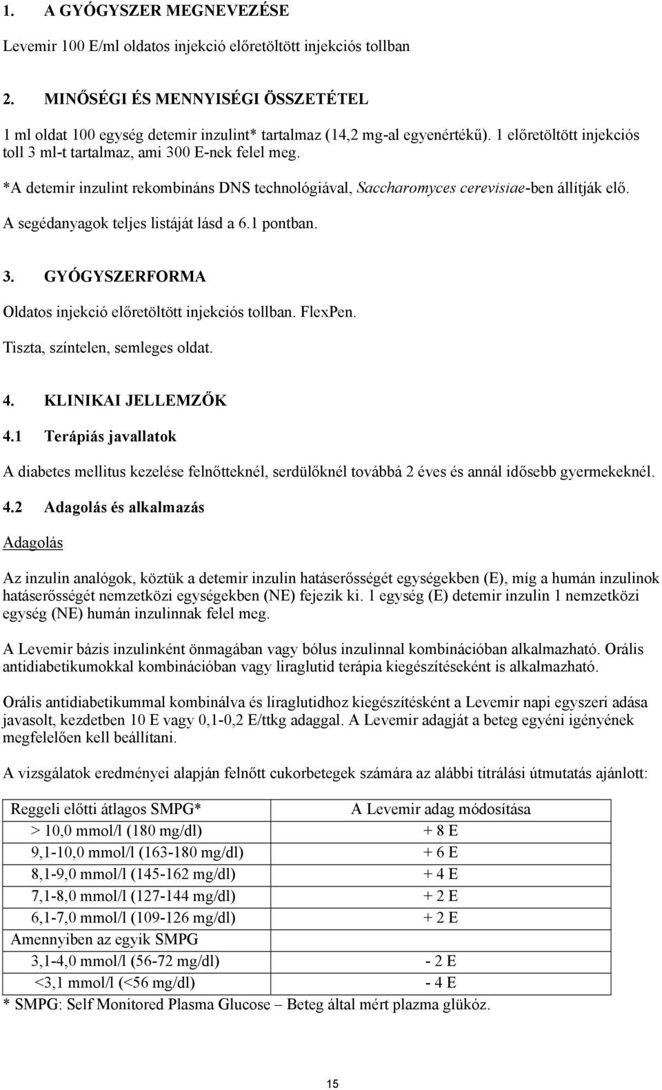 *A detemir inzulint rekombináns DNS technológiával, Saccharomyces cerevisiae-ben állítják elő. A segédanyagok teljes listáját lásd a 6.1 pontban. 3.