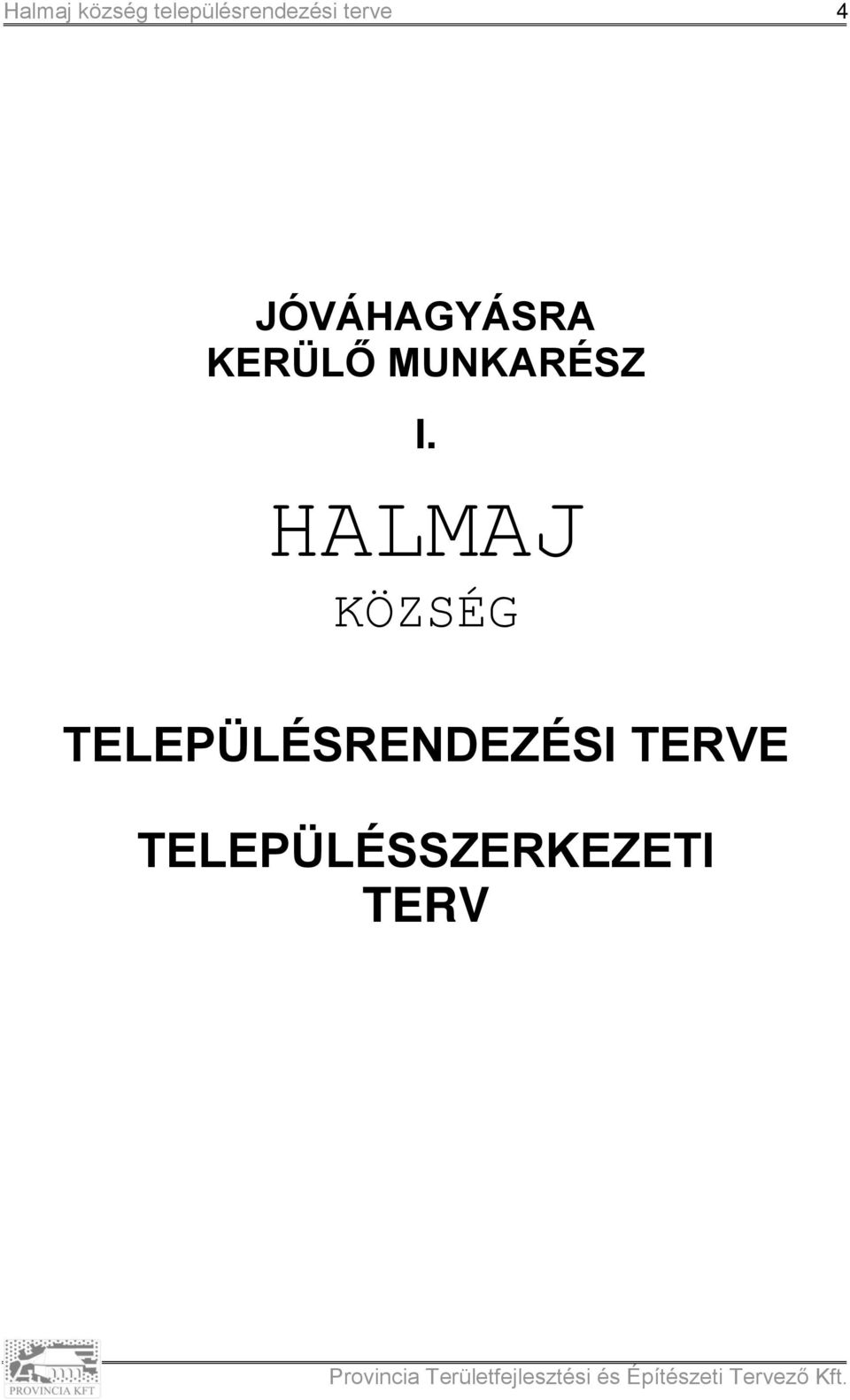 HALMAJ KÖZSÉG