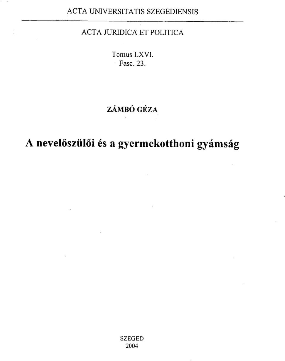Fasc. 23.