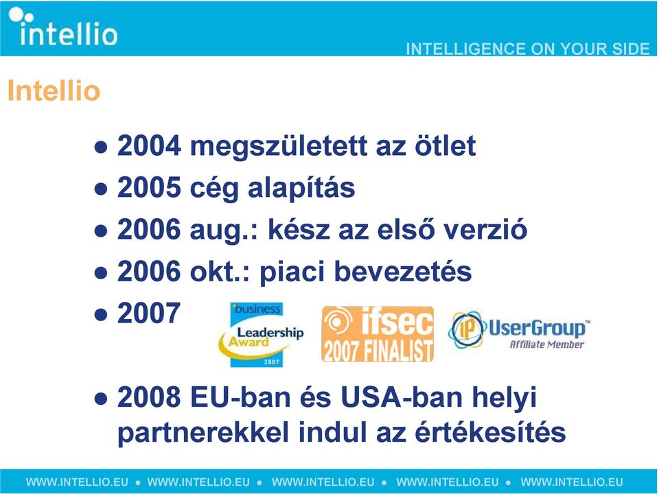 : kész az elsı verzió 2006 okt.