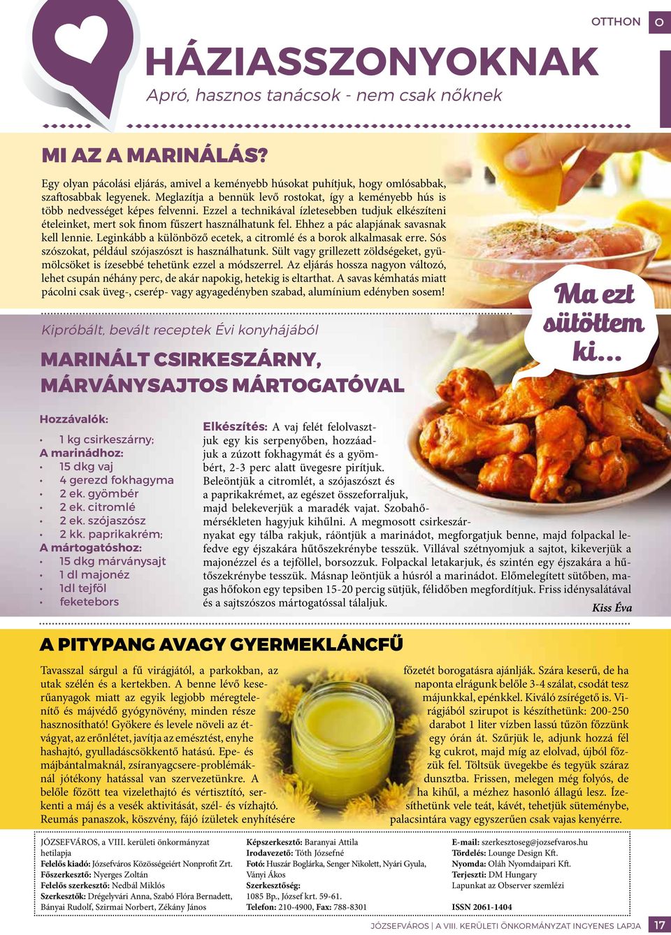 Ehhez a pác alapjának savasnak kell lennie. Leginkább a különböző ecetek, a citromlé és a borok alkalmasak erre. Sós szószokat, például szójaszószt is használhatunk.