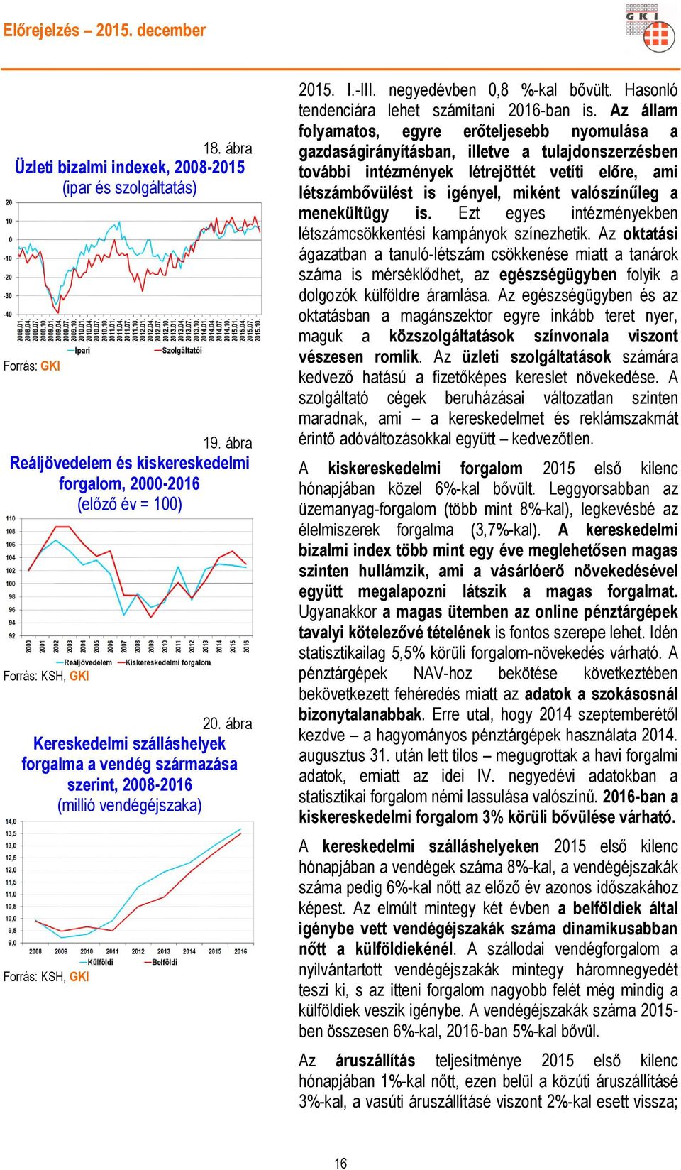 Hasonló tendenciára lehet számítani 2016-ban is.