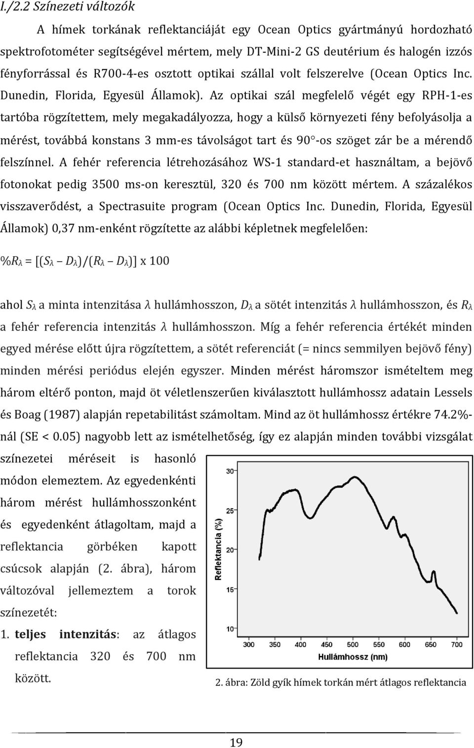 Az optikai szál megfelelő végét egy RPH-1-es tartóba rögzítettem, mely megakadályozza, hogy a külső környezeti fény befolyásolja a mérést, továbbá konstans 3 mm-es távolságot tart és 90 -os szöget
