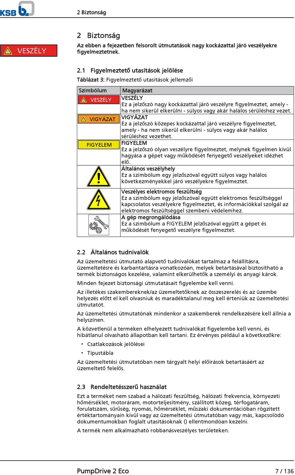 ! VIGYÁZAT VIGYÁZAT Ez a jelzőszó közepes kockázattal járó veszélyre figyelmeztet, amely - ha nem sikerül elkerülni - súlyos vagy akár halálos sérüléshez vezethet.