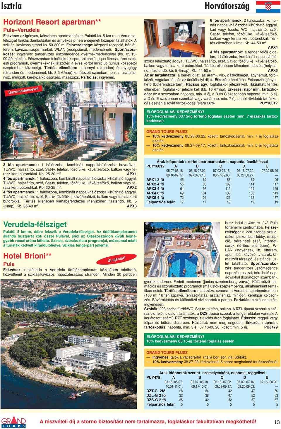 Felszereltsége: központi recepció, bár, étterem, kávézó, szupermarket, WLAN (recepciónál, medencénél). Sport/szórakozás: ingyenes: tengervizes úszómedence gyermekmedencével (kb. 05.15-09.29. között).