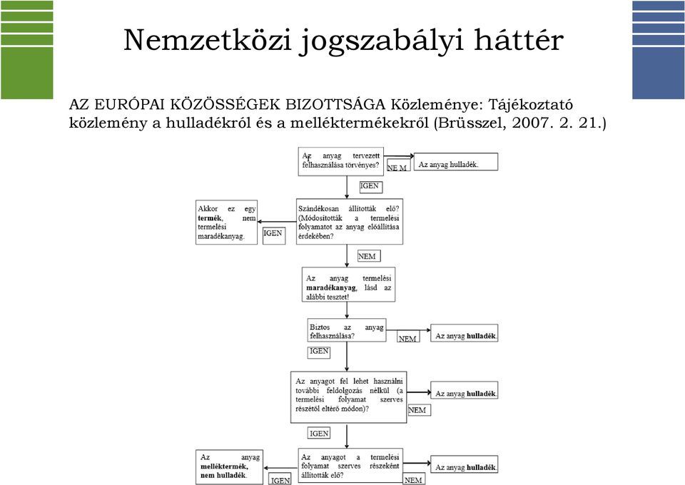 Közleménye: Tájékoztató közlemény a