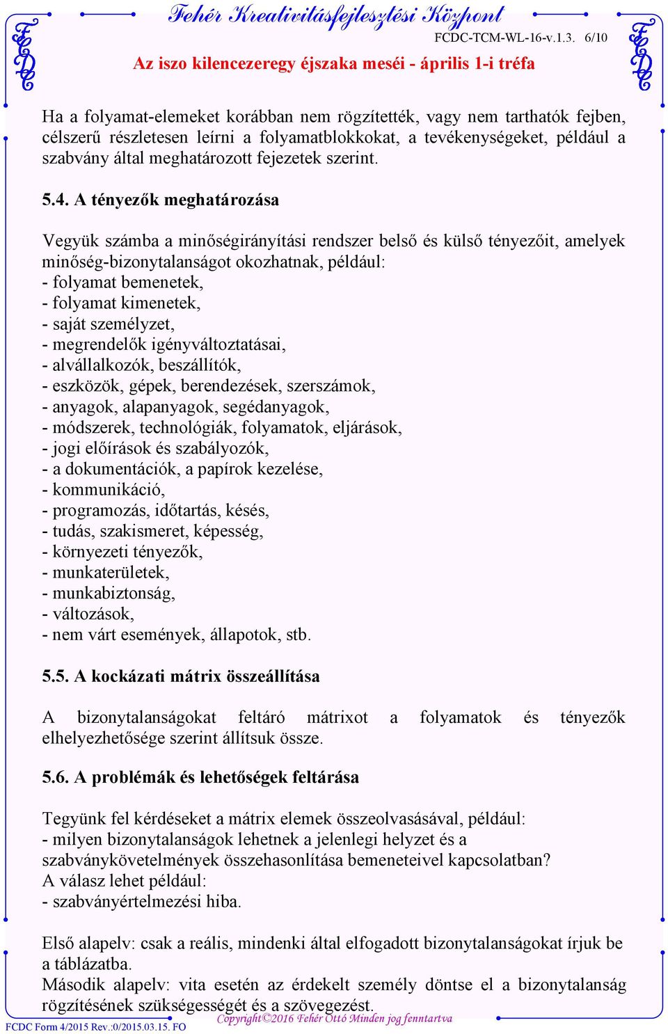 szerint. 5.4.