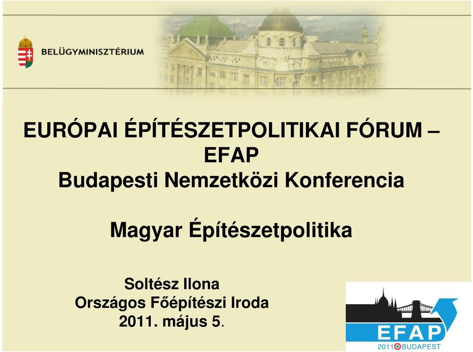 Magyar Építészetpolitika Soltész