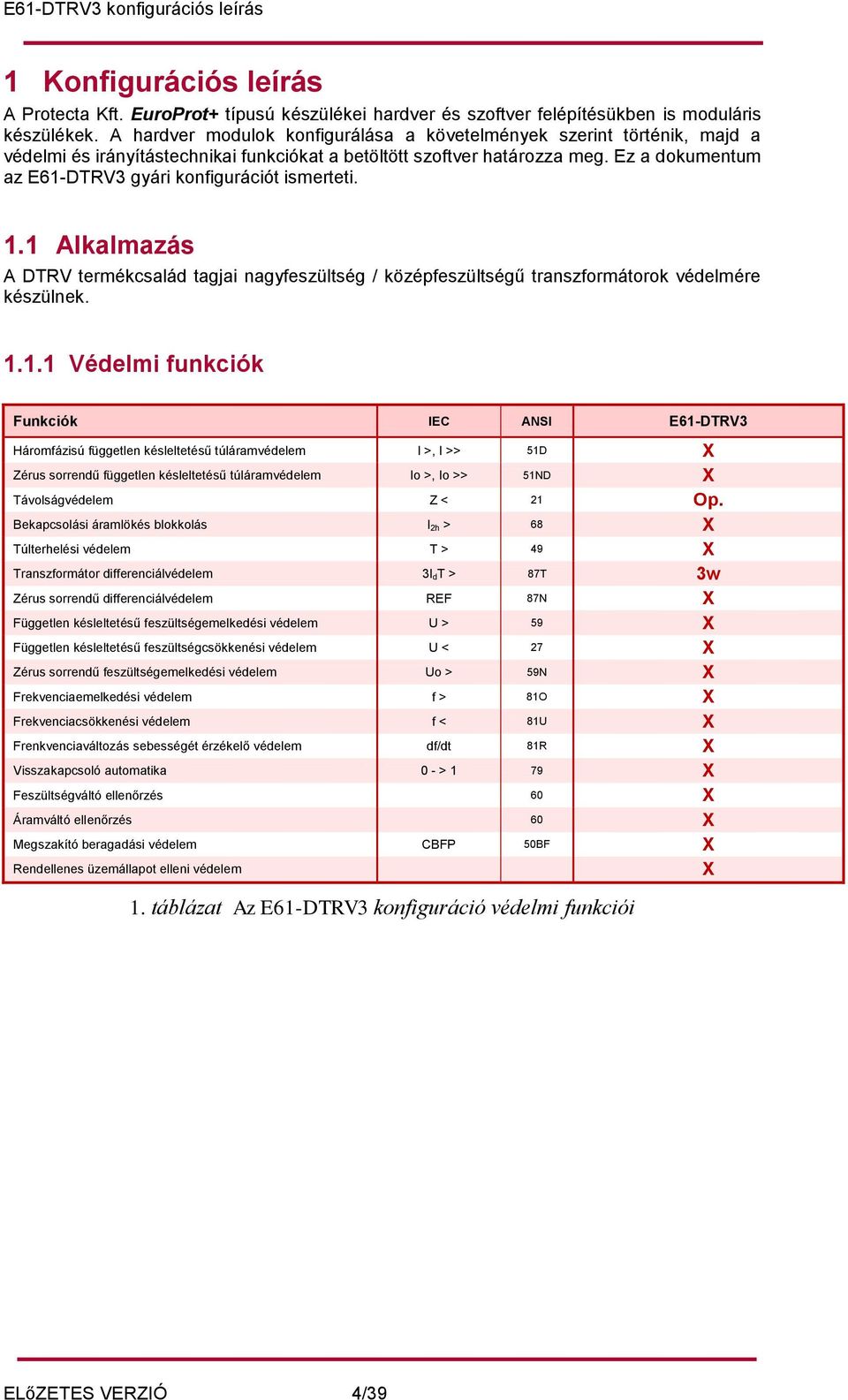 Ez a dokumentum az E61-