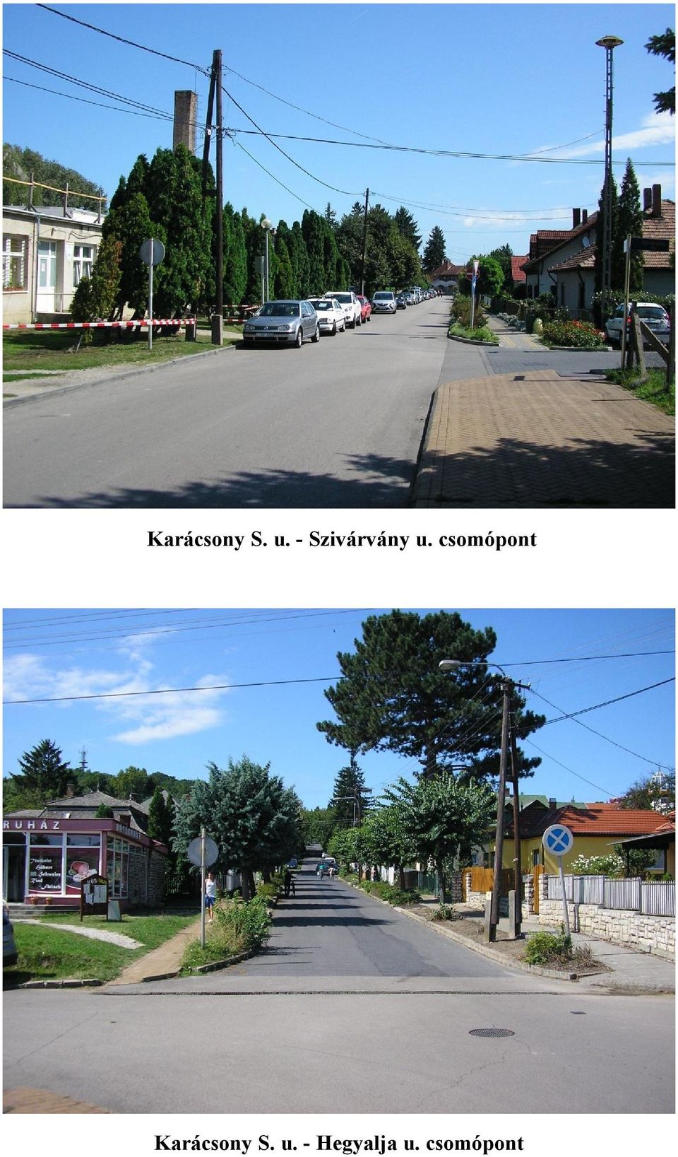 csomópont  -