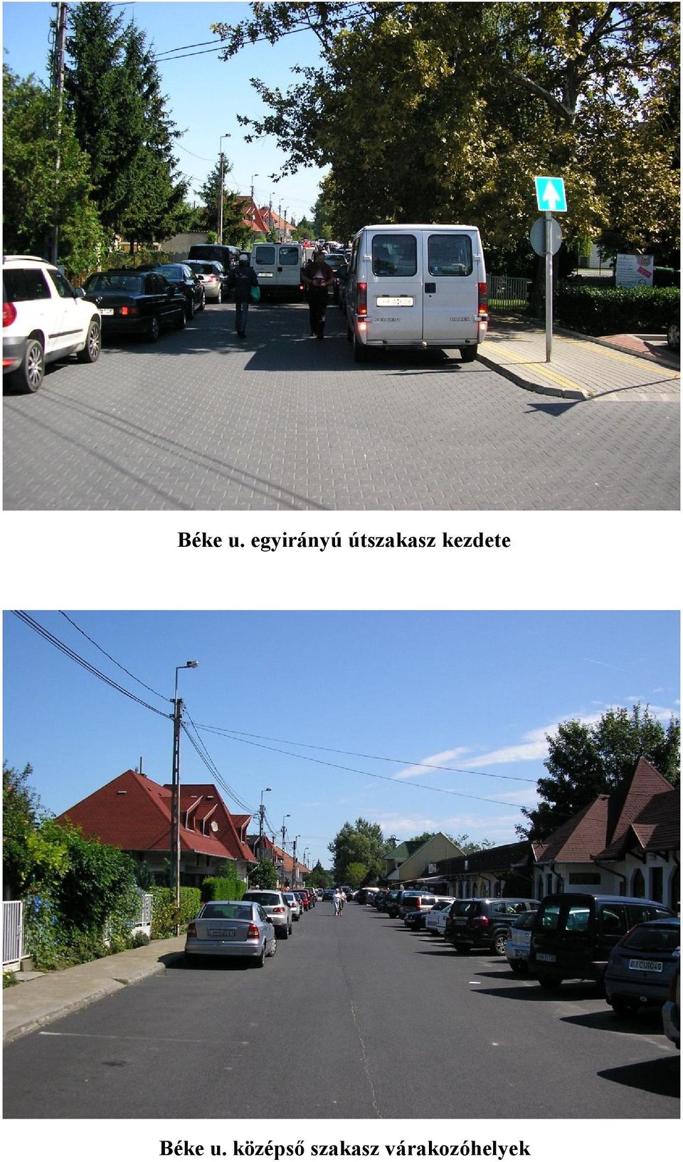 útszakasz kezdete 