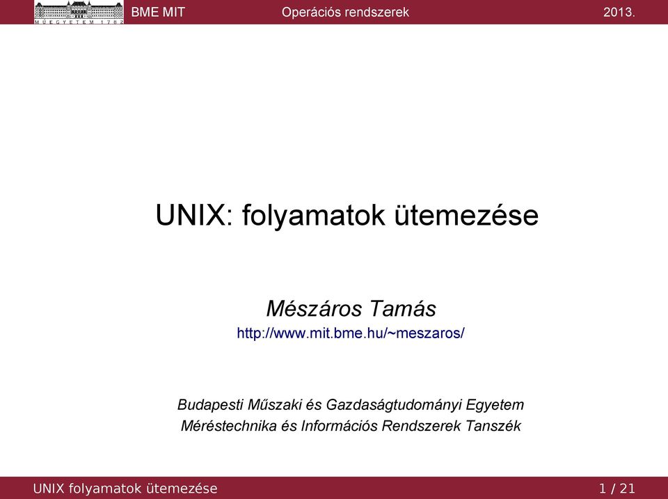 hu/~meszaros/ Budapesti Műszaki és